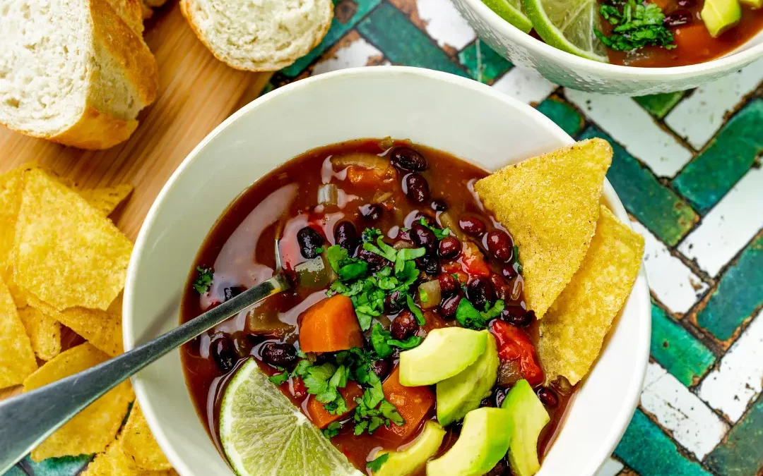 Slow Cooker Black Bean Soup