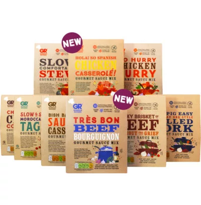 Gordon Rhodes Gourmet Sauce Mixes - The Divine 9