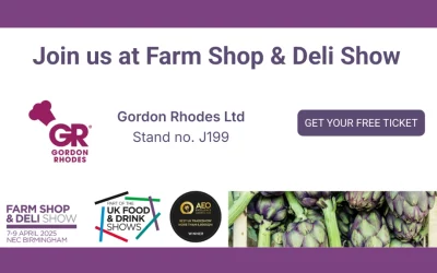 Gordon Rhodes at the Farm Shop & Deli Show 2025