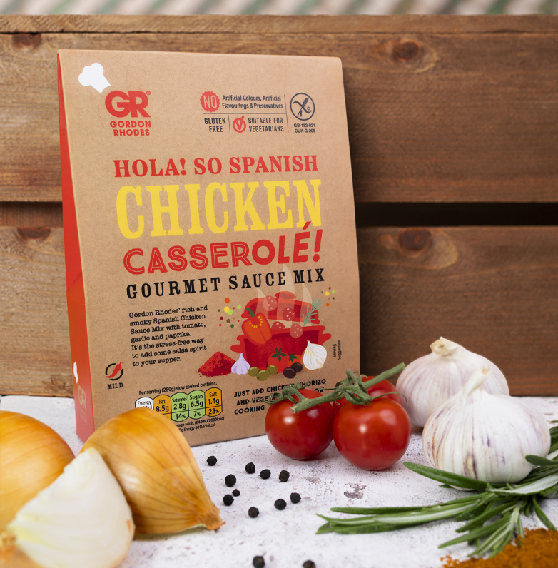 Gordon Rhodes Hola! So Spanish Chicken Casserolé Gourmet Sauce Mix Gordon Rhodes Hola! So Spanish Chicken Casserolé Gourmet Sauce Mix - Image 2