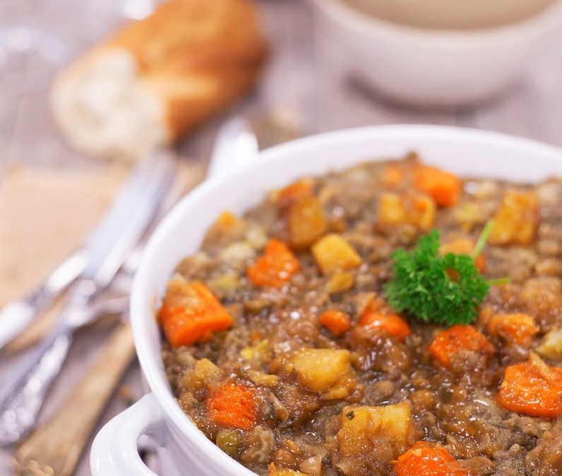 Root Vegetable and Lentil Stew