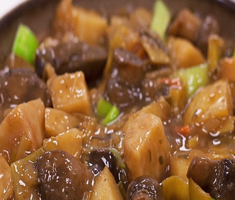 Vegetarian Slow Comfortable Stew Slow Cook