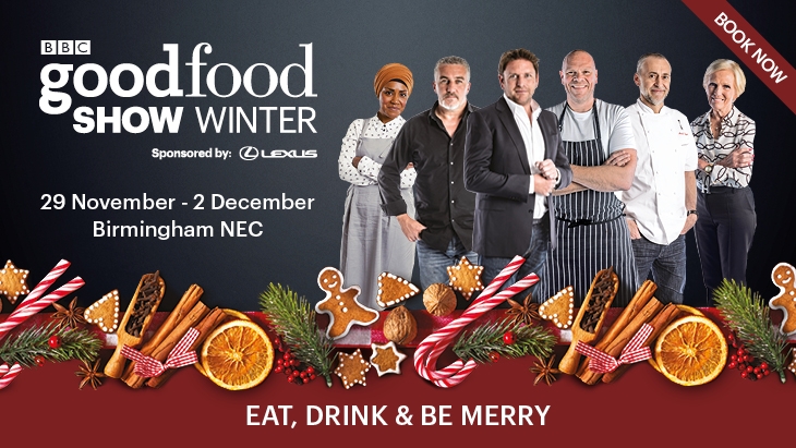 Visit us at this years BBC Good Food Winter Show